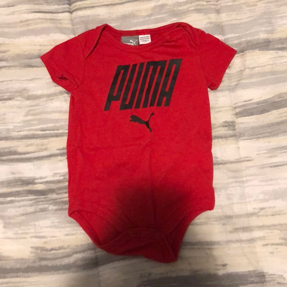 Puma red one piece